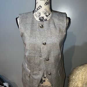 Bagatelle Checkered Women's Vest